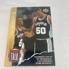 🏀🏀 1993-94 Upper Deck - Locker Talk David Robinson #LT9