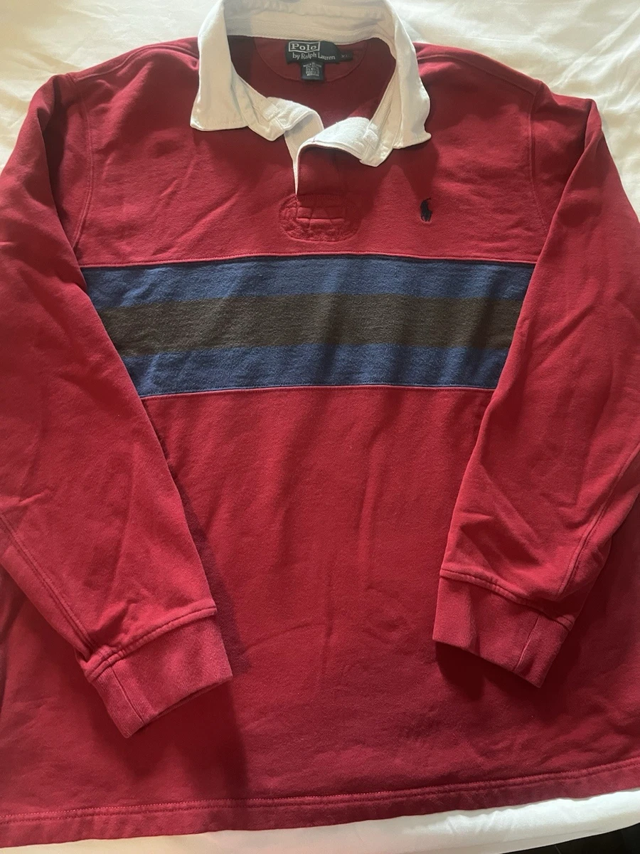 Polo by Ralph Lauren ラガーシャツ XL Polo Ralph Lauren Red Size XL