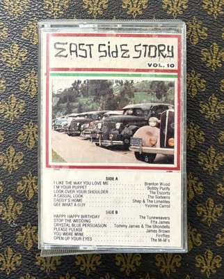 East Side Story Vol. 10 Cassette - Vintage - LA Trojan Trenton Music Old School