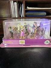 Disney Store TANGLED Rapunzel The TV Series 6 Figurine Playset Sealed Box 
