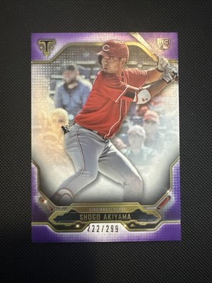 2020 Topps Triple Threads Shogo Akiyama RC 88 Amethyst Parallel 222/299 A246