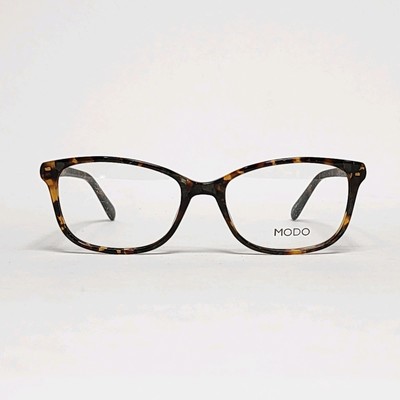 MODO 6523 Women's Handmade Oval Glasses in Brown Tortoise | 51mm