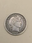 1892 Barber Silver Dime 10C - Philadelphia Mint