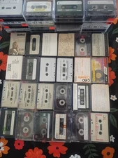 Lot of 52 Maxell TDK Scotch Sony  Pre-recorded Music Sermons Etc Cheap!
