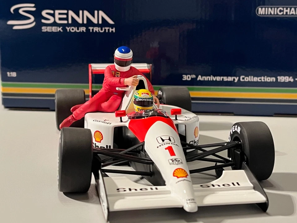 1/18 McLaren Honda MP4/6 A.Senna/J.Alesi GP Mexico 1991 MINICHAMPS 540911828 OVP - Bild 4 von 4