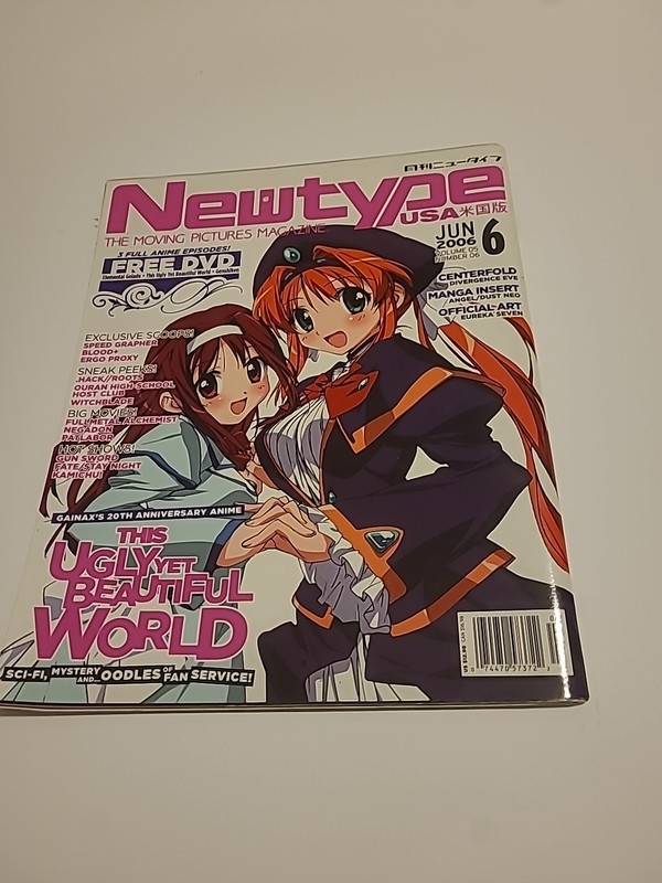 Newtype USA June 2006 Vol. 05 # 06 - This Ugly Yet Beautiful World. No DVD