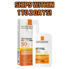 La Roche-Posay Anthelios UVMune 400 SPF50 50ml Invisible Fluid, NIB Exp 11/28