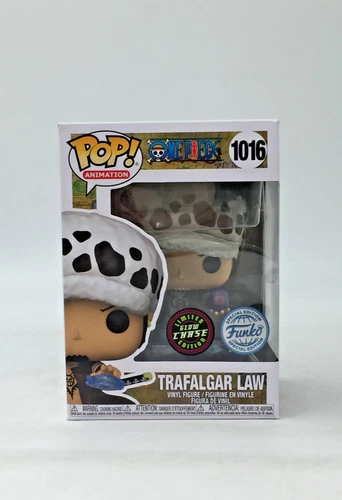 Funko Pop!  Anime One Piece Trafalgar Law #1016 Special Edition CHASE W/PP FLAW