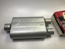 Dented See Photos Flowmaster 9430402 40 Series Delta Flow Chambered Muffler