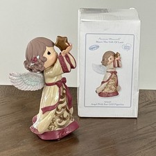 Precious Moments 2012 Figurine-Faith Angel Holding Star-LED Light 7" 131430