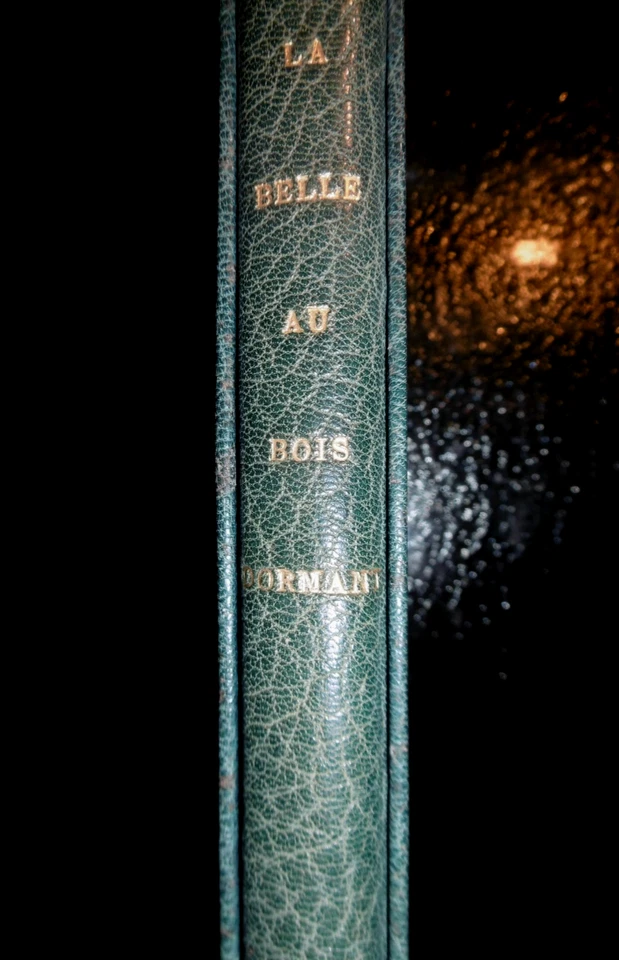 LA BELLE AU BOIS DORMANT-ILLUST HENRY LEMARIE-1948-RELIURE SIGNEE PLEIN MAROQUIN - Photo 2/4