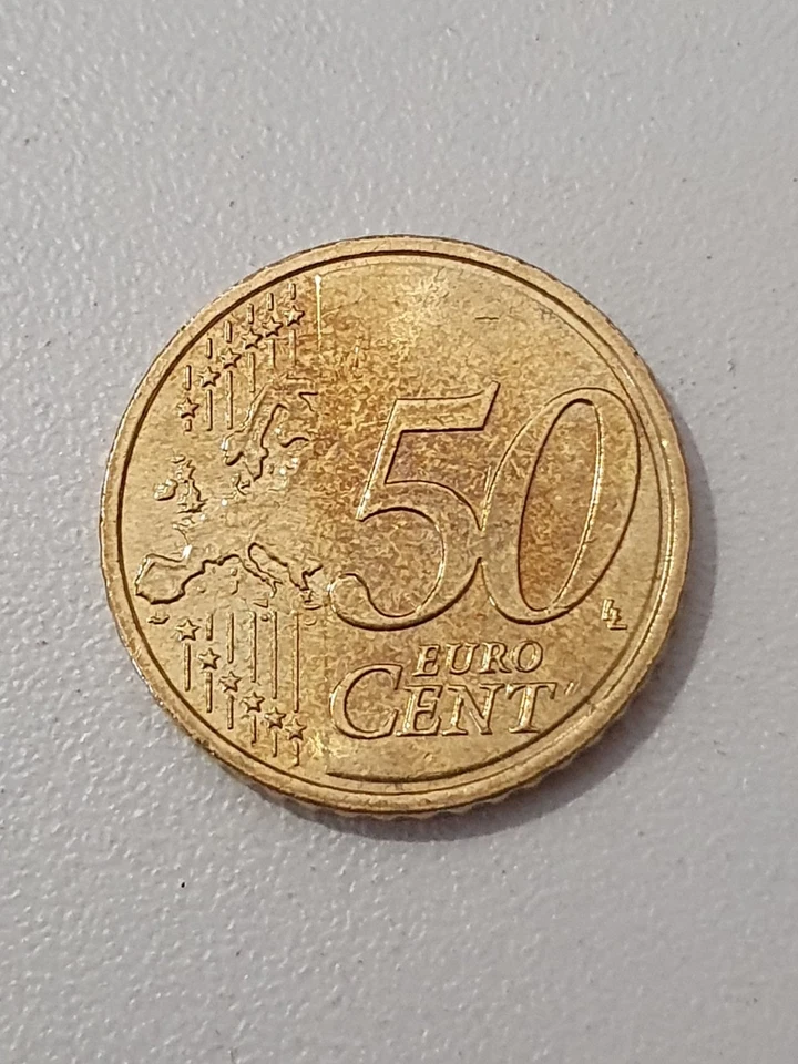 Très rare, classification: C! Pièce de 50 cent 2024 G Allemagne. - Photo 1/4