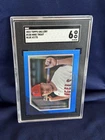 2022 Topps Gallery Blue 47/75 Mike Trout #100 Graded Card SGC Angels