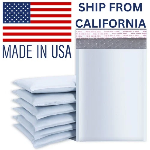 Poly Bubble Mailers #000 #00 #0 #1 #2 #3 #4 #5 #6 #7 Shipping Padded Envelopes