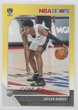 2019-20 Panini NBA Hoops Yellow Jaylen Hands #242 0ad