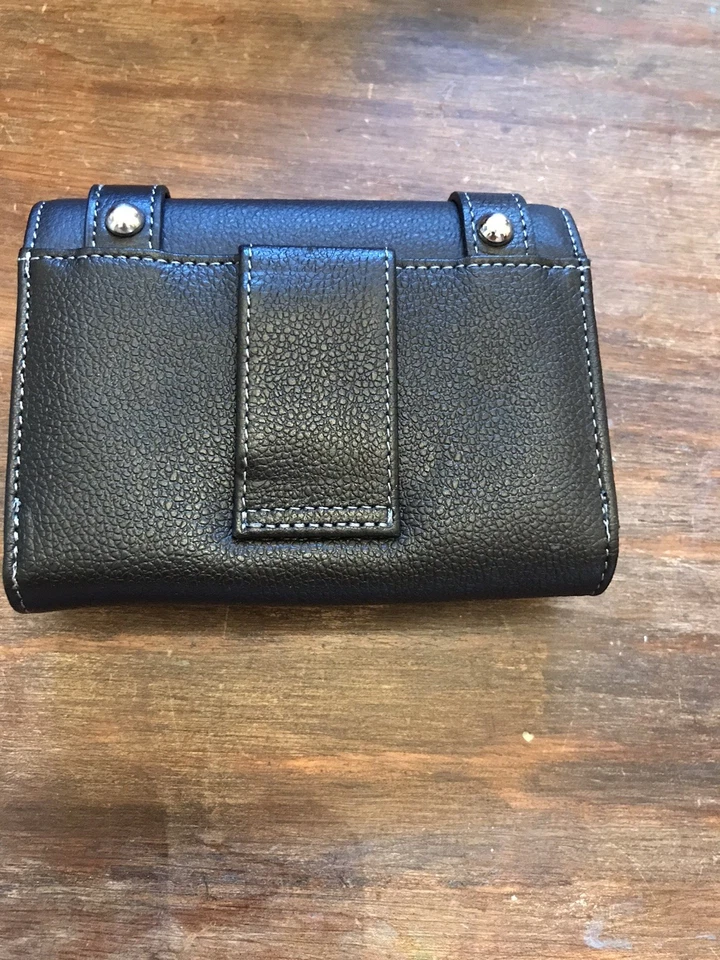 Harley Davidson Premium Leather Case Buckles Studded - Image 2 of 4