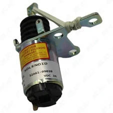 4M40 4D34 4D33 Stop Solenoid 24V 32A61-09010 32A61-09020 Fuel Shut Off Solenoid