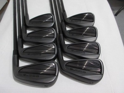 Cobra King Tour Forged Black Iron Set - 4-PW, GW- DG Mid S400 Stiff Steel - MINT