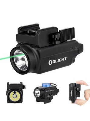 OLIGHT  800 Lumen Blue Laser Light Combo  weapon light, handgun light BALDR S