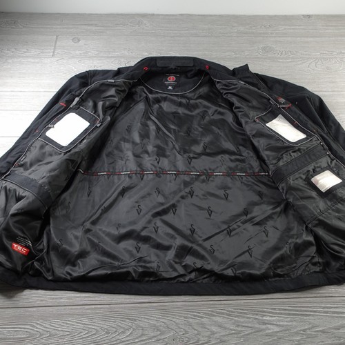NEW Scottevest TEC Jacket Men's 2XL Black Essential Travel Pockets Teflon Fabric - Picture 3 of 12