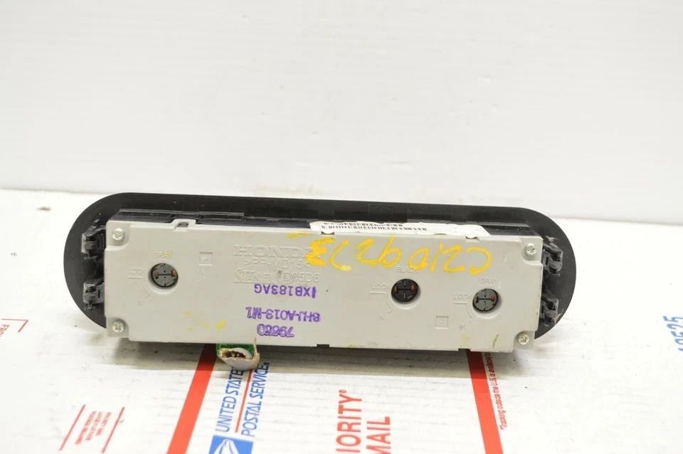 2005 2010 Honda Odyssey Climate Control Unit Heater Ac Temperature Hvac CE52#014 - Image 2 of 3