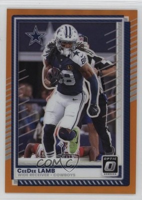 2025 Panini Donruss Optic Orange Prizm 51/299 CeeDee Lamb #24 1t7j