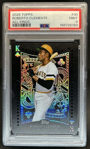 2026 Topps Roberto Clemente All Kings SSP #AK-30 Pirates PSA 9