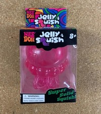 NeeDoh   PINK Jelly Squish Jellyfish Fidget Sensory Toy - US Seller