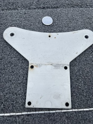 Big Jon Downrigger Butterfly Mounting Plate Base for Rod Holders Aluminum