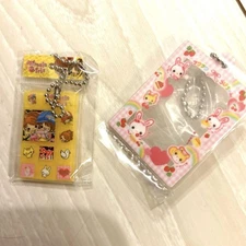Gacha 2Pack Unopened Kamio Japan Tile Seal Acrylic Charm Fuwafuwa