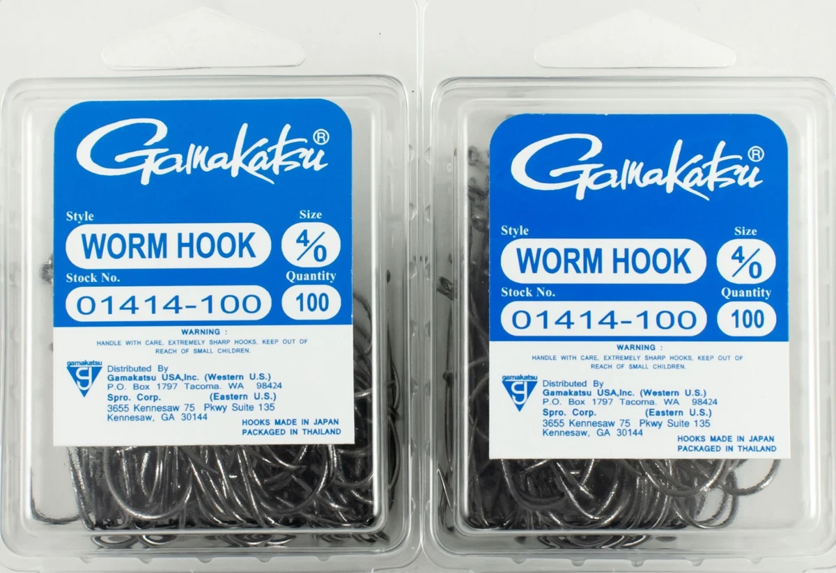 Gamakatsu Octopus Hooks Gamakatsu #051 Baitholder Hooks In Bronze - Choose Your Size! Free Shipping In USA Gamakatsu Treble Hooks - Foto 10