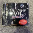 Resident Evil 3: Nemesis (PlayStation 1, 1999) Missing Bonus Disc