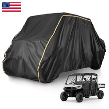 Kemimoto Utv Cover 4 Seater 420D Waterproof Large Compatible Can-Am Defender