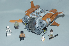 LEGO Star Wars 75178 Jakku Quadjumper with Minifigures & Instructions