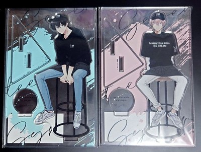 Seventeen Syrups Manhattan Roll Ice Cream Collaboration Acrylic Stand