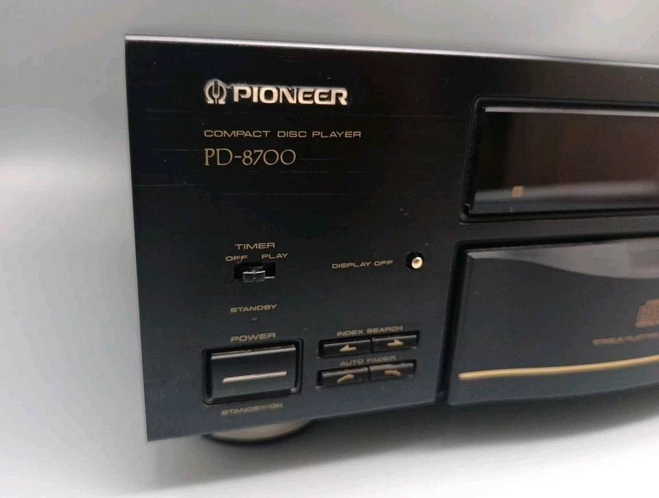 Pioneer PD-8700 CD Player schwarz / Fernbedienung / Beschreibung lesen⚠️ - Bild 3 von 4