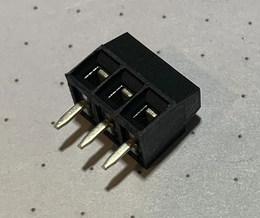 3 Pos. Wire to Board Terminal Block, Horizontal with Board,  Molex Brand, 5 Each - Image 3 of 3