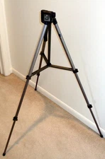 ABT ELECTRONICS Photo/Video Camera Telescoping Aluminum 50" Tripod + Bag (NEW)
