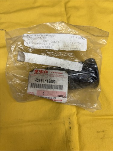 ⭐REPOSAPIÉS ORIGINAL SUZUKI CLAVIJA GOMA GS750 GS550 GS400 GT250 X7 43551-45000 NOS⭐ - Imagen 2 de 5