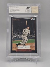 2025 Jersey Fusion Joe Dimaggio Authentic Handwritten Word Game Used Jersey