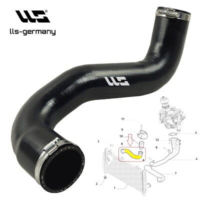 TURBOSCHLAUCH LADELUFTSCHLAUCH FÜR PEUGEOT 807 2.2 HDI 1400107980 - 0382 LG
