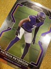 2021 PANINI PRIZM PATRICK PETERSON #132 MINNESOTA VIKINGS BASE CSTORE MORE RARE