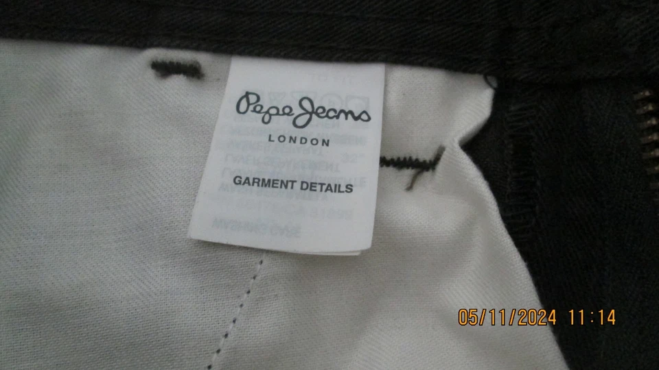 jean's Pepe Jeans noir - Photo 3/4