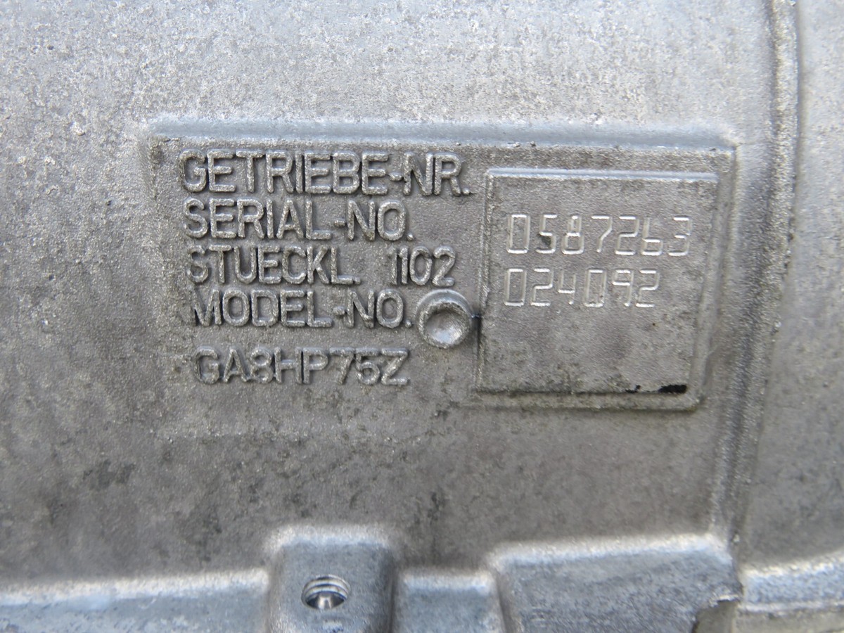 2018-22 BMW F90 M5 F91 F92 F93 M8 8 SPEED ZF 8HP AUTO TRANSMISSION