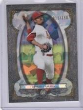 2019 Bowman Chrome #BS-17 Genesis Cabrera Sterling Atomic Refractor Card 011/150