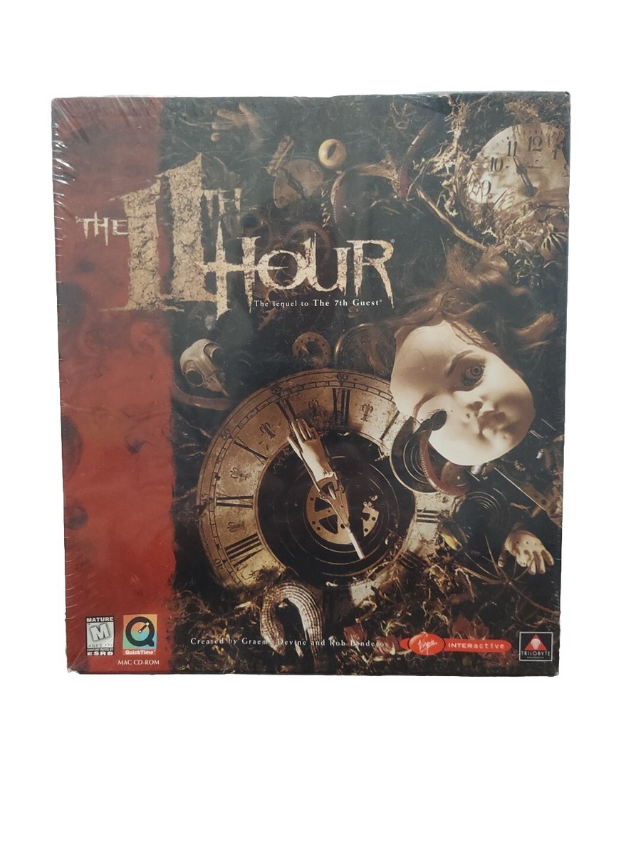 名作レトロパズルゲーム「7th guest」＋続編「11th hour」 The 11th Hour The Sequel to the 7th Guest PC CD ROM Video Game