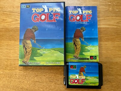 Top PPG Golf Japan MegaDrive Mega Drive Boxed Classic Golfspiel