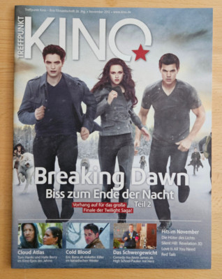 Treffpunkt Kino Magazin (28. Jhg. November 2012 / u.a. Twilight Breaking Dawn 2)