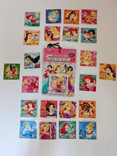 Disney Princess Sparkle Sticker Collection 22pcs Set Japan Ensky Rapunzel Ariel