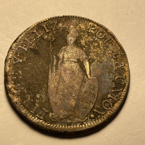 Peru Lima 8R MM 1832 selten Reales ansehen - Bild 1 von 10